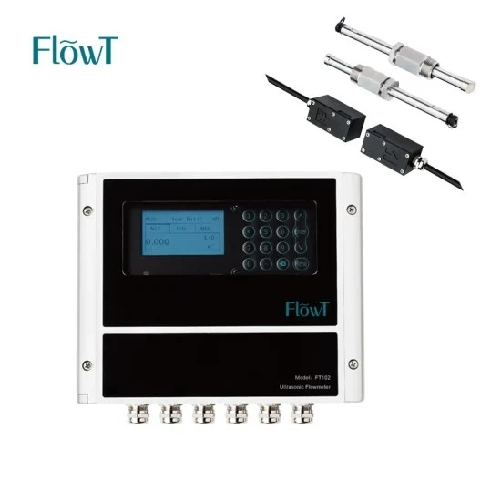 High Accuracy Wall-Mount Clamp-on Type Ultrasonic Flow Meter