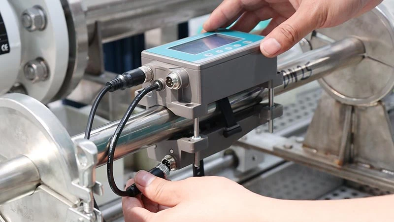 ultrasonic flow meter clamp-on ultrasonic flow meter clamp-on