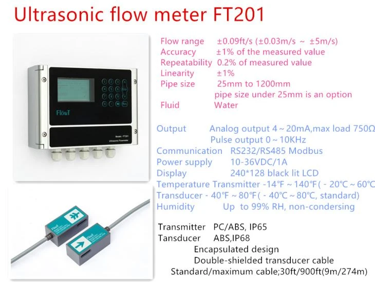 Ultrasonic Flow Meter for Water Treatment Plants