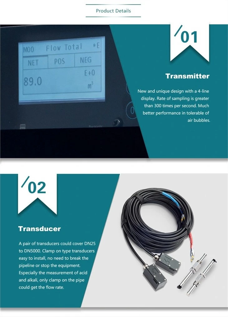 Digital Liquid Flowmeter Ultrasonic Flow Meters
